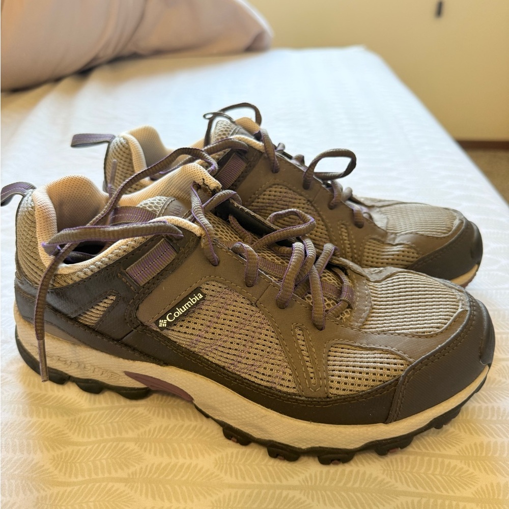 Columbia Women's Sneakers - Brown and Purple